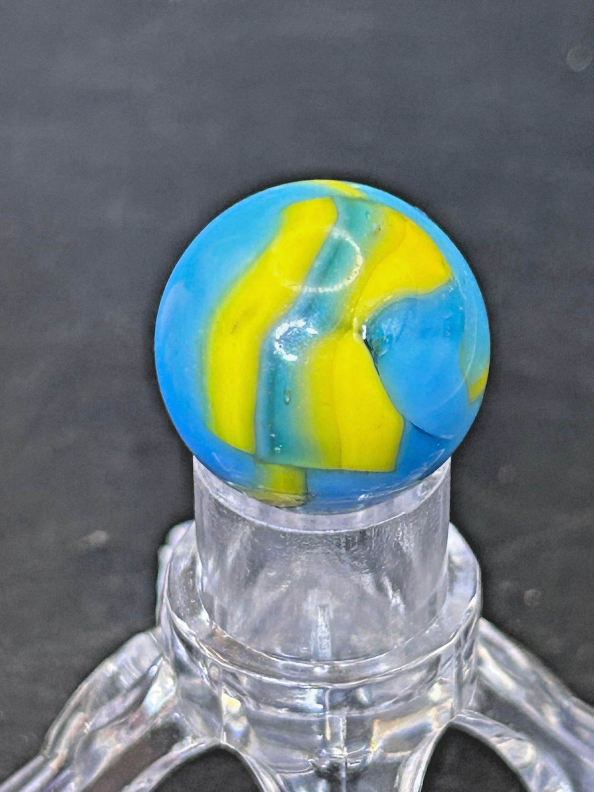 Peltier NLR Cub Scout Marble, Blue/Yellow Bow Tie Pattern, .75″, Mint-, P8