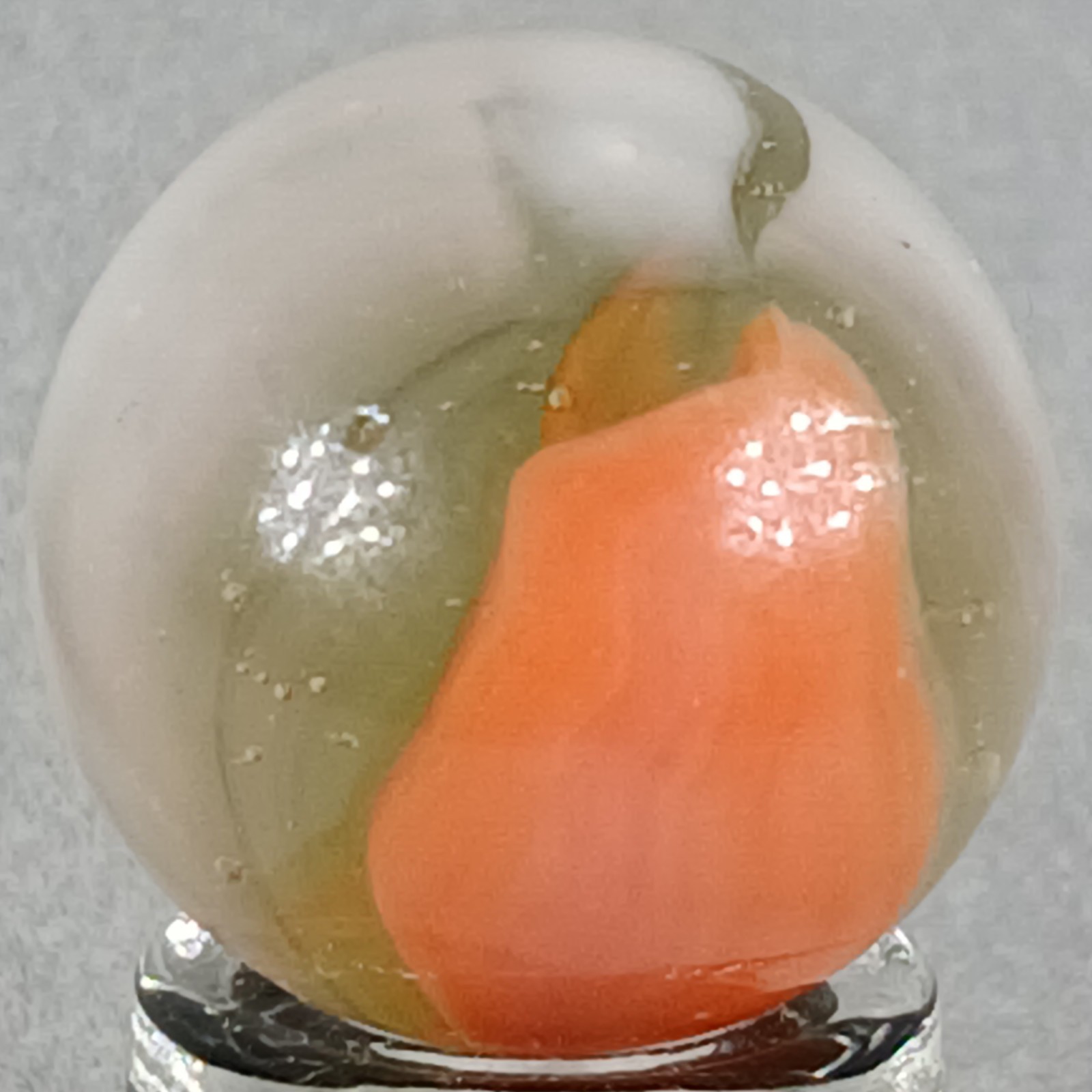 Vintage Vitro Conqueror Marble .61 Inches Near-Mint Condition Combined Shipping