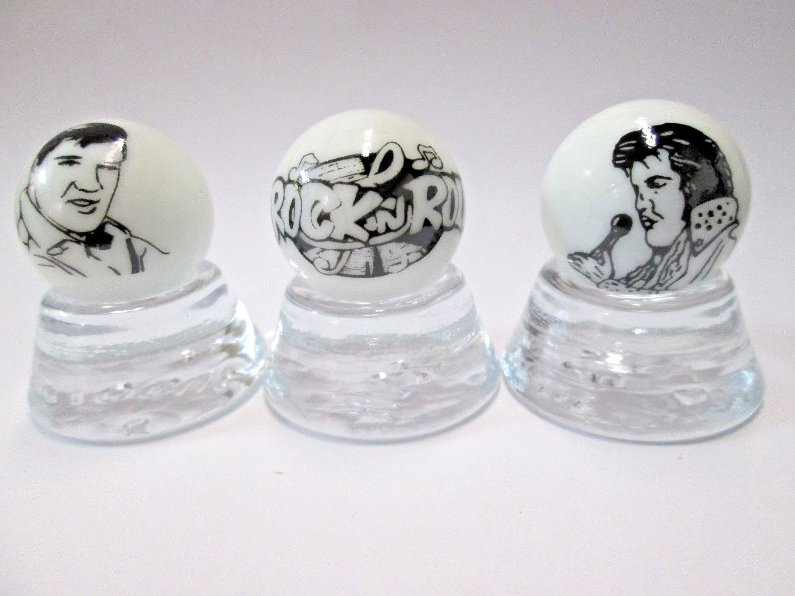 3 – YOUNG ELVIS PRESLEY & ROCK -N-ROLL ON WHITE MARBLES
