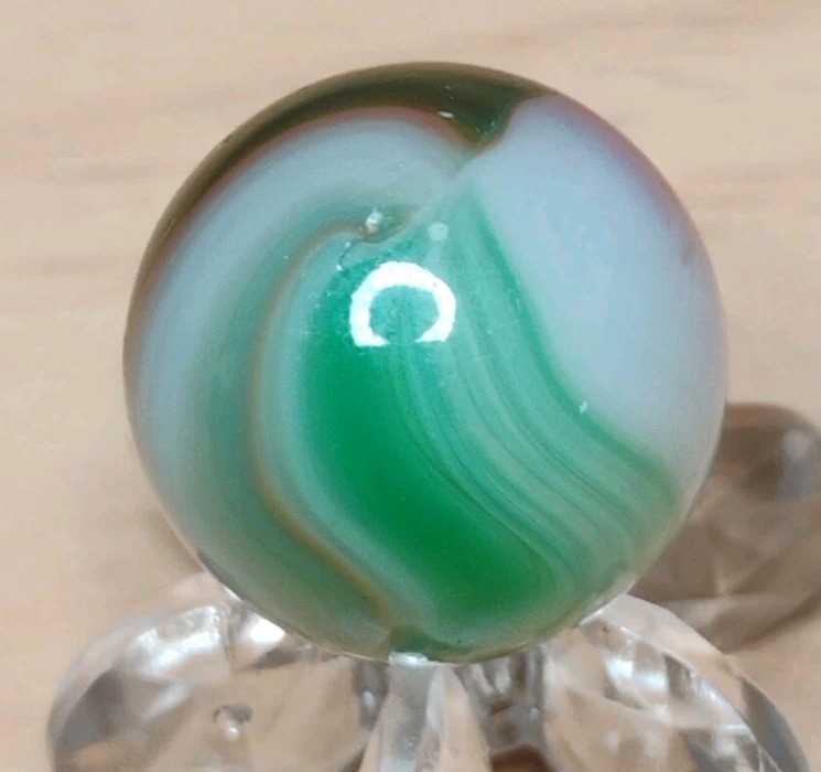 .64″ STUNNING VINTAGE MARBLE KING MARBLES W/ AV.🔥RARE HTF MINT-