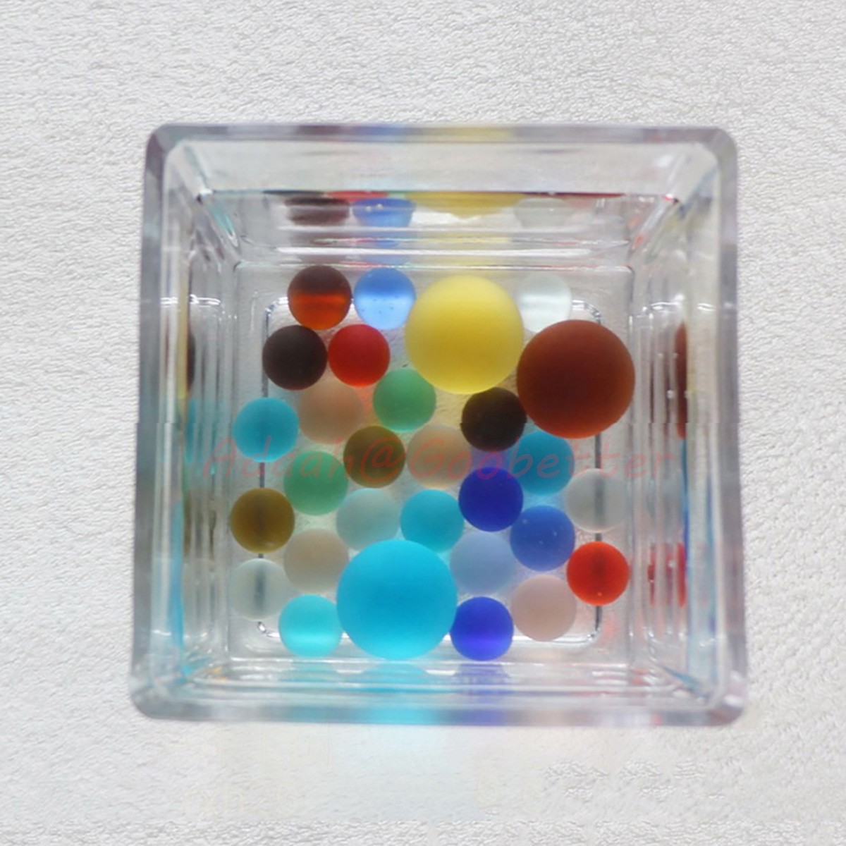 6/8/10/12/15/16/22/25/30mm Frosted Glass Ball Marbles Kids Toys Games Vase Decor