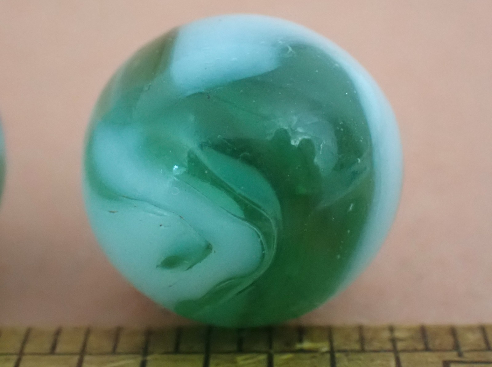 Lot 6 Vintage Marbles Estate Find Peltier National Line Rainbo NLR Polar Bear #4