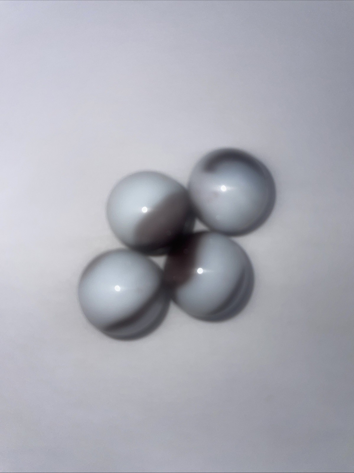 AKRO Agate Purple Prize Lot Of 4 Marbles