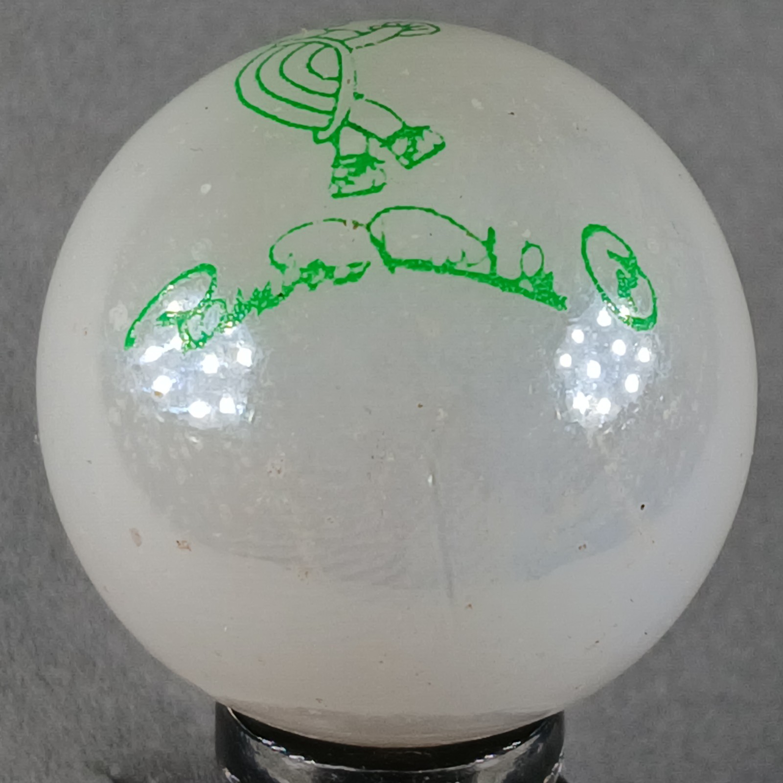 Twillie McTurtle Logo Marble .95 Inches Near-Mint Condition Combined Shipping