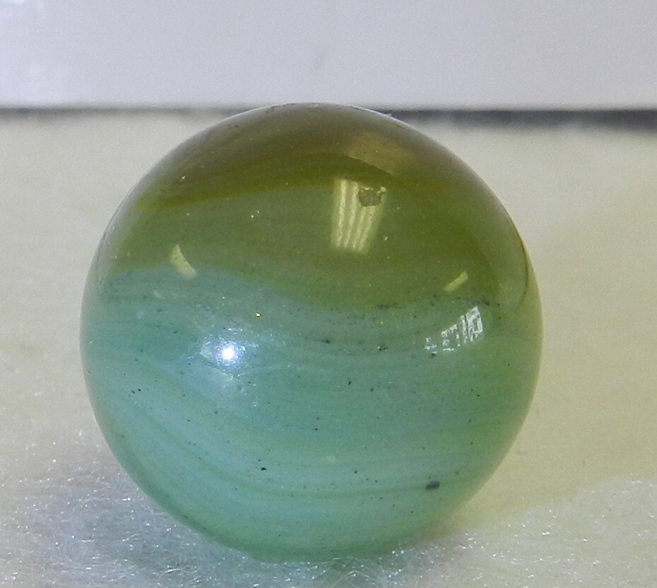 19261m Vintage Master Marble / Master Glass Sunburst Marble .70 Inches Near Mint