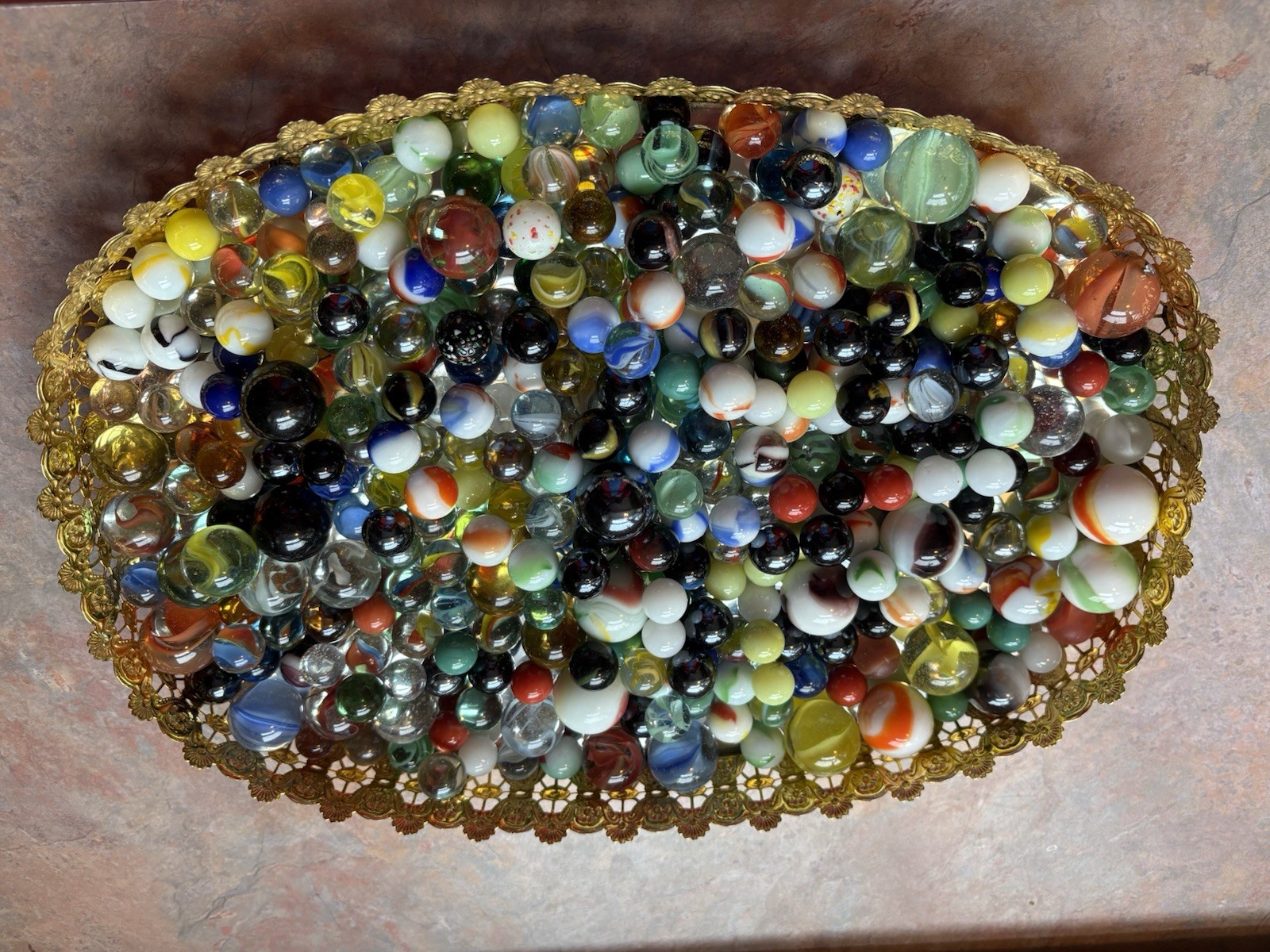 Vintage Marble Collectible Lot of Over 300 Estate Find