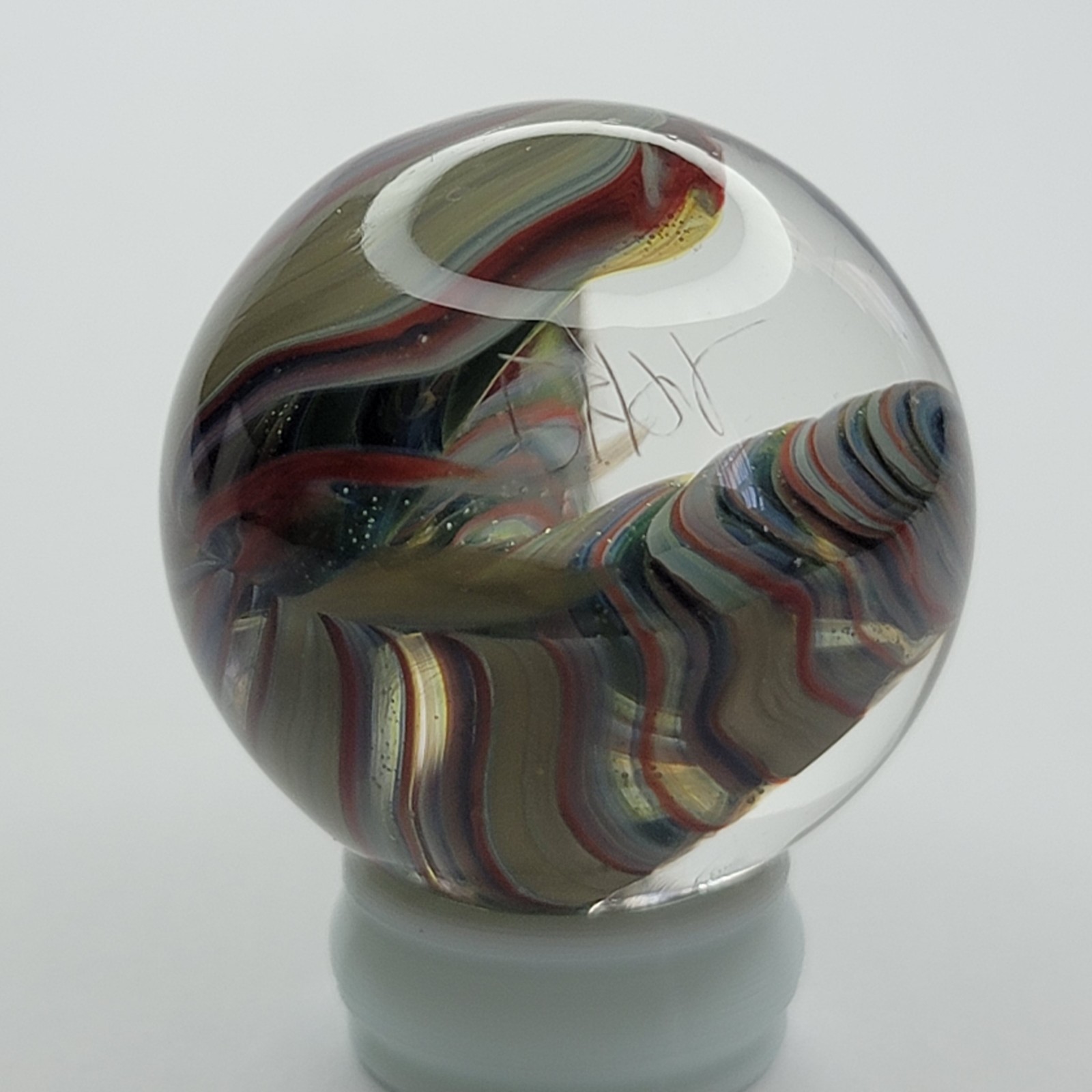 Glass Marble With Display Included lot #6753