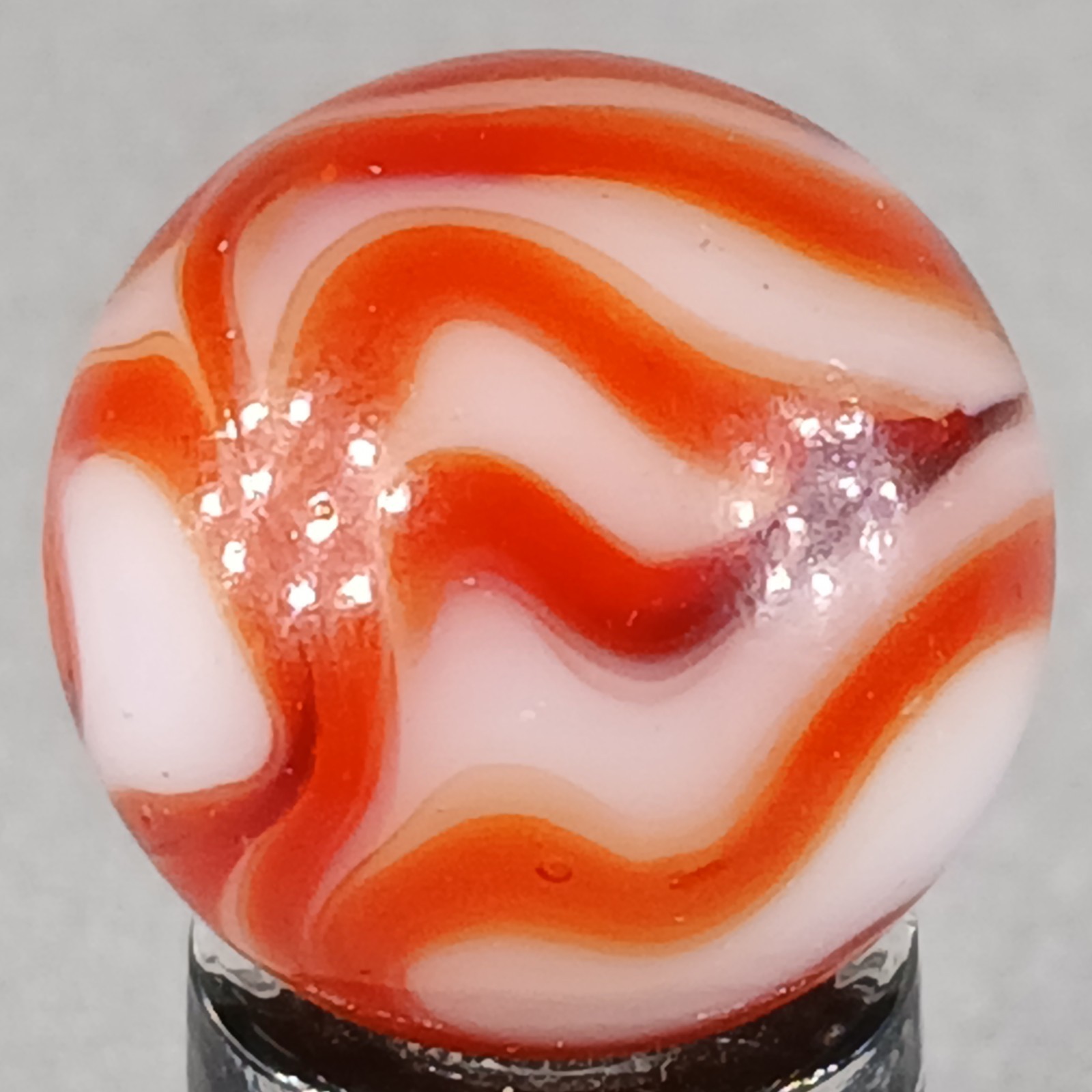 Vintage Alley Swirl .66 Inches Near-Mint Condition Combined Shipping