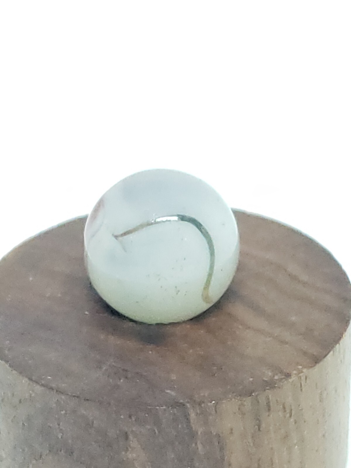 Heart Marble 1/2 ” Estate Find