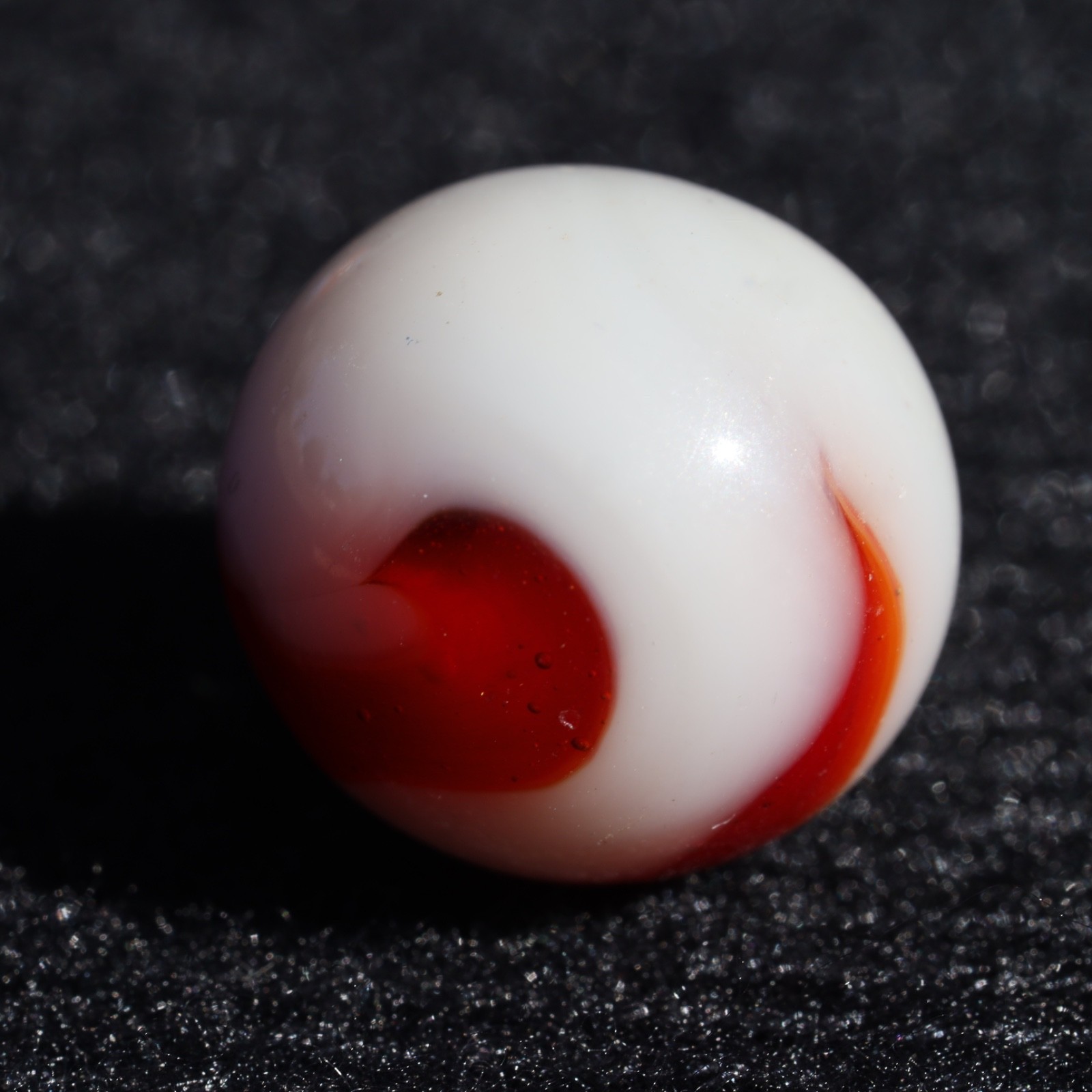 ALLEY Red WV West Virginia Swirl Marble 5/8″ M Combined Shipping