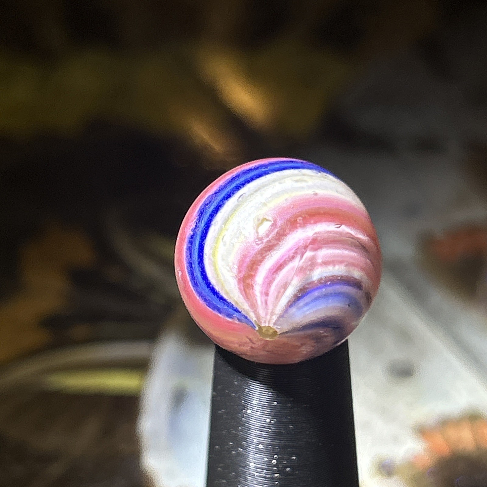 Beautiful German Handmade Onionskin Marble
