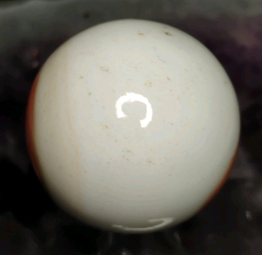 1.24″ HUGE VINTAGE MARBLE KING MARBLES W/ LOGO🔥RARE HTF NM-
