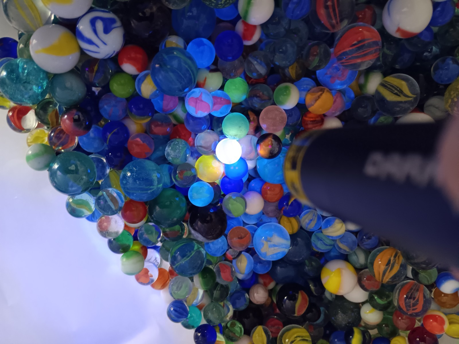 Vintage Filler Marbles- 2+ lbs per lot- Many Colors
