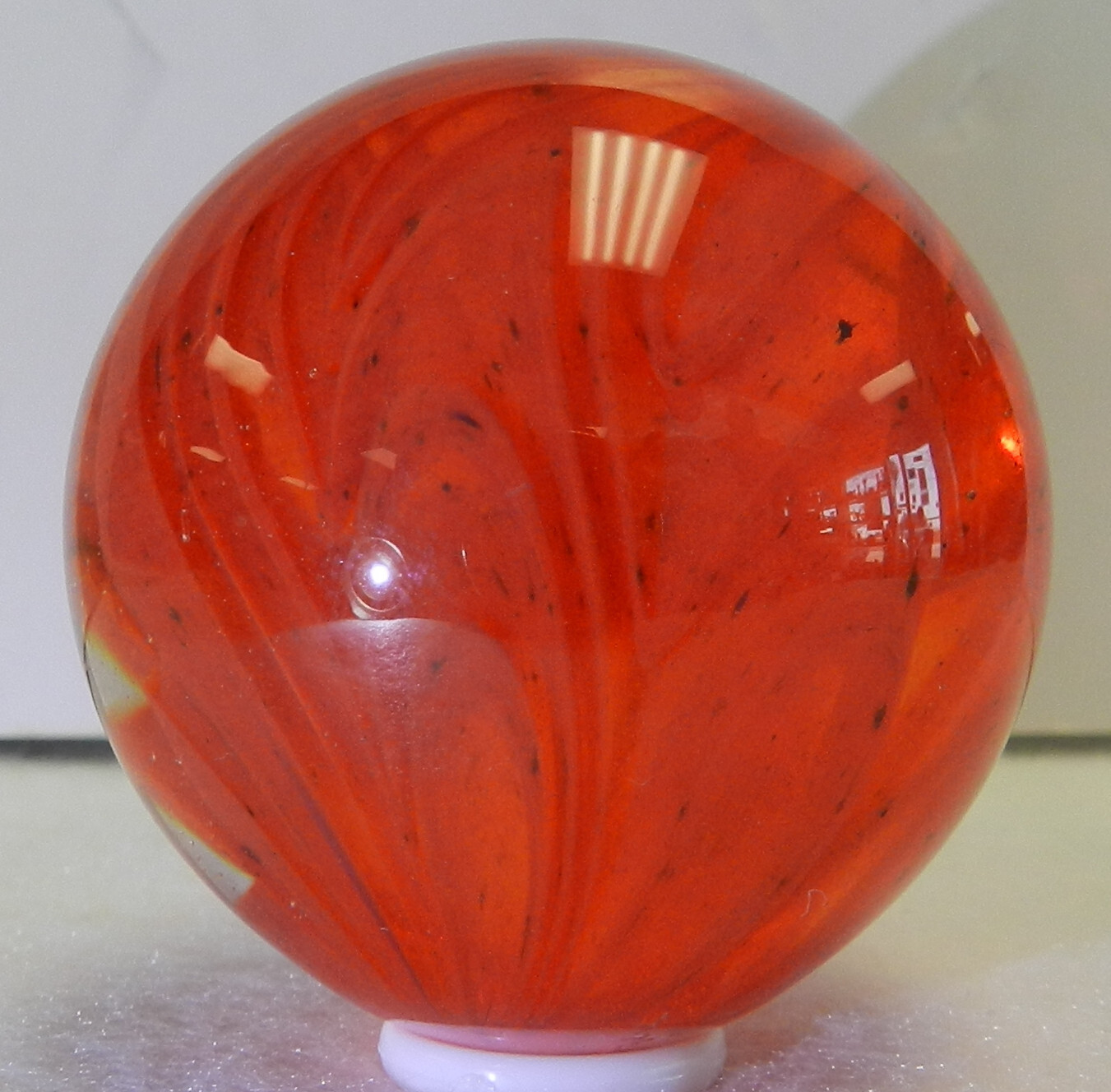 #17942m Seese Hogue 17 Lobed Handmade Contemporary Marble 1.68 Inches