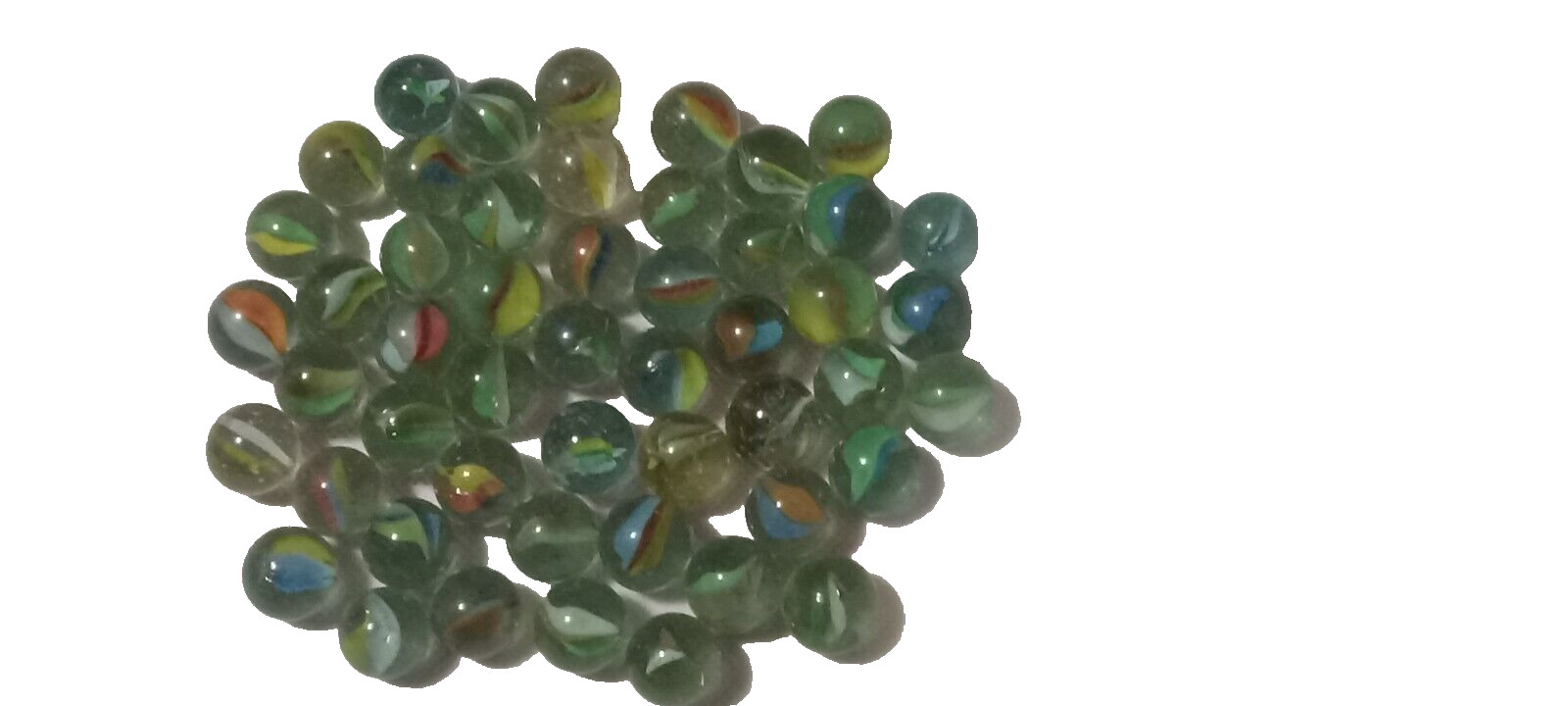 Vintage LOT of FIFTY (50) CAT EYES MARBLE 13 mm