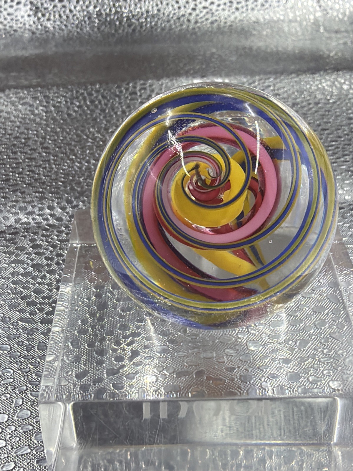Massive 1.5” Contemporary Modern Multi-Strand Open Core Swirl – Polished to Mint