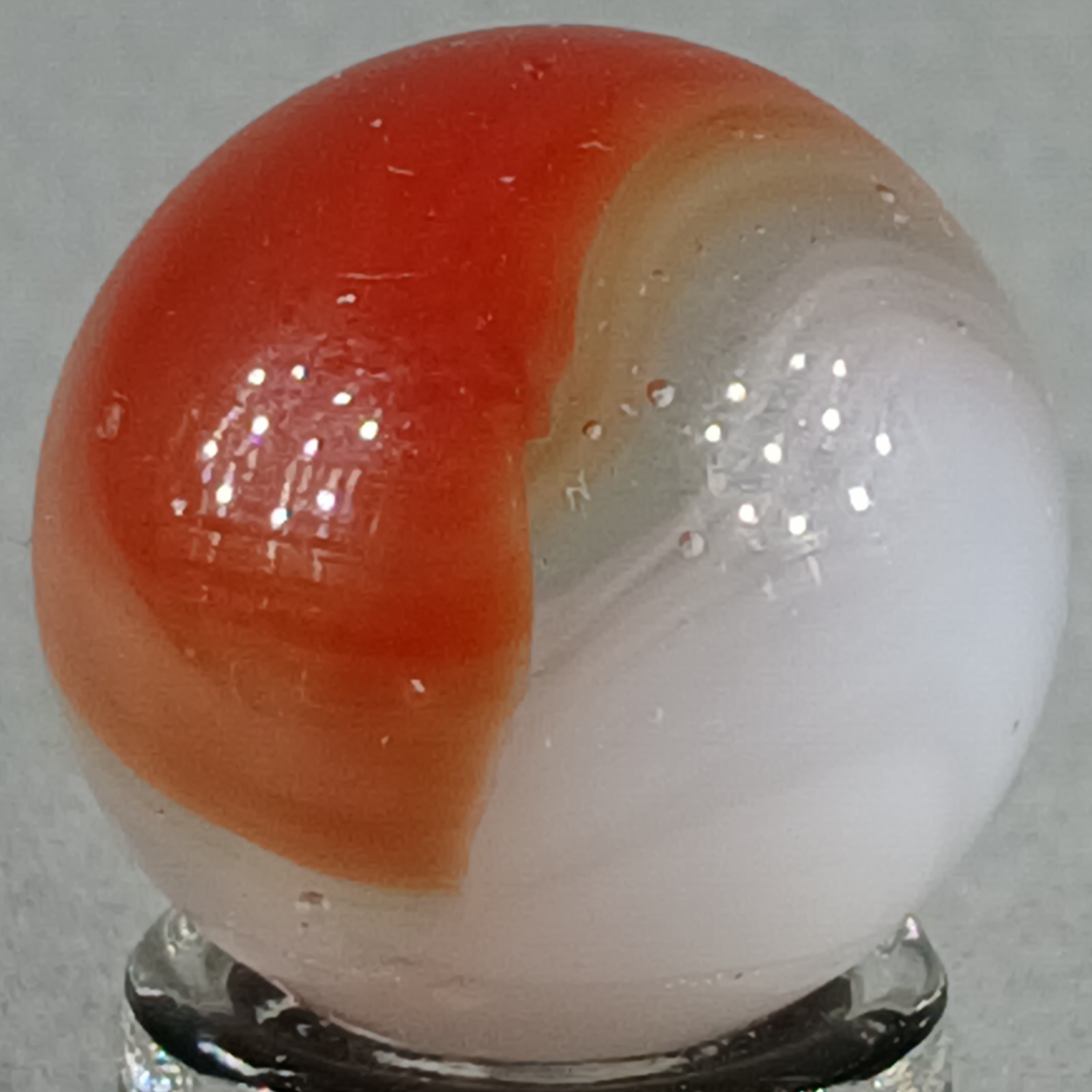 Vintage Vitro Conqueror Marble .61 Inches Near-Mint Condition Combined Shipping