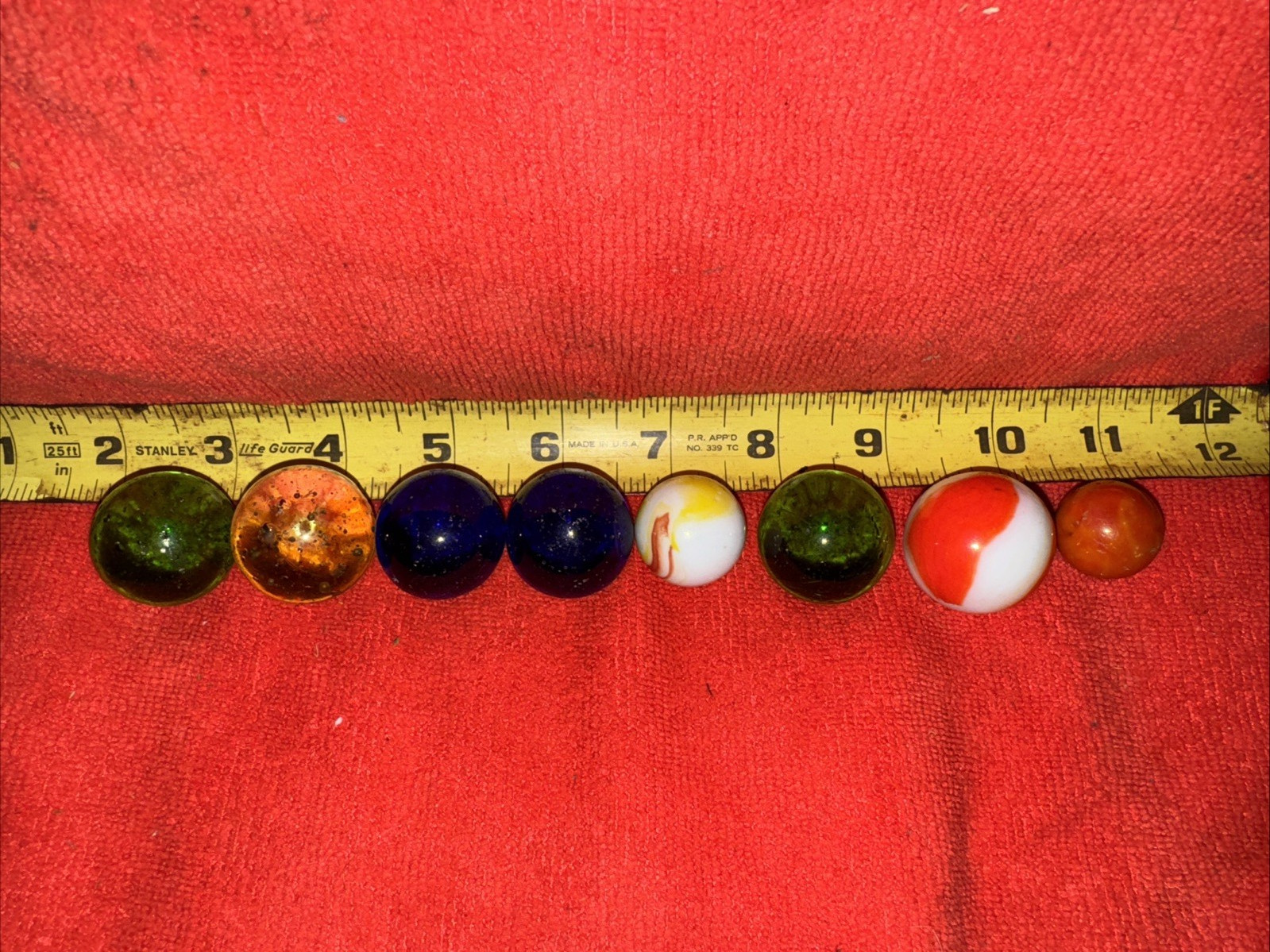 Mixed LOT of Vintage Marbles from 1930s-1980s