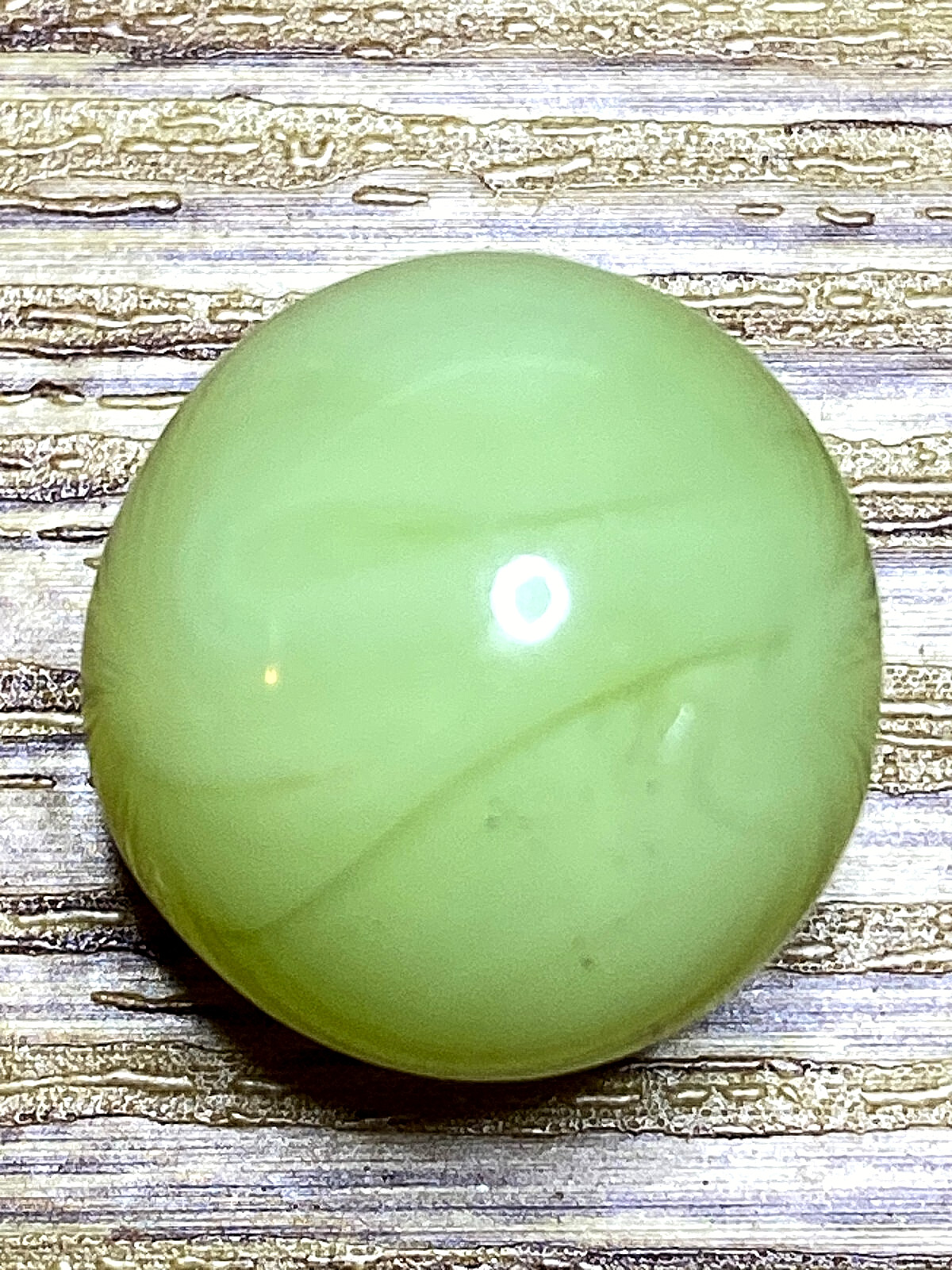 SUPER RARE CHISTENSEN OR AKRO MOON URANIUM GLOW UV MIB .57″ M633
