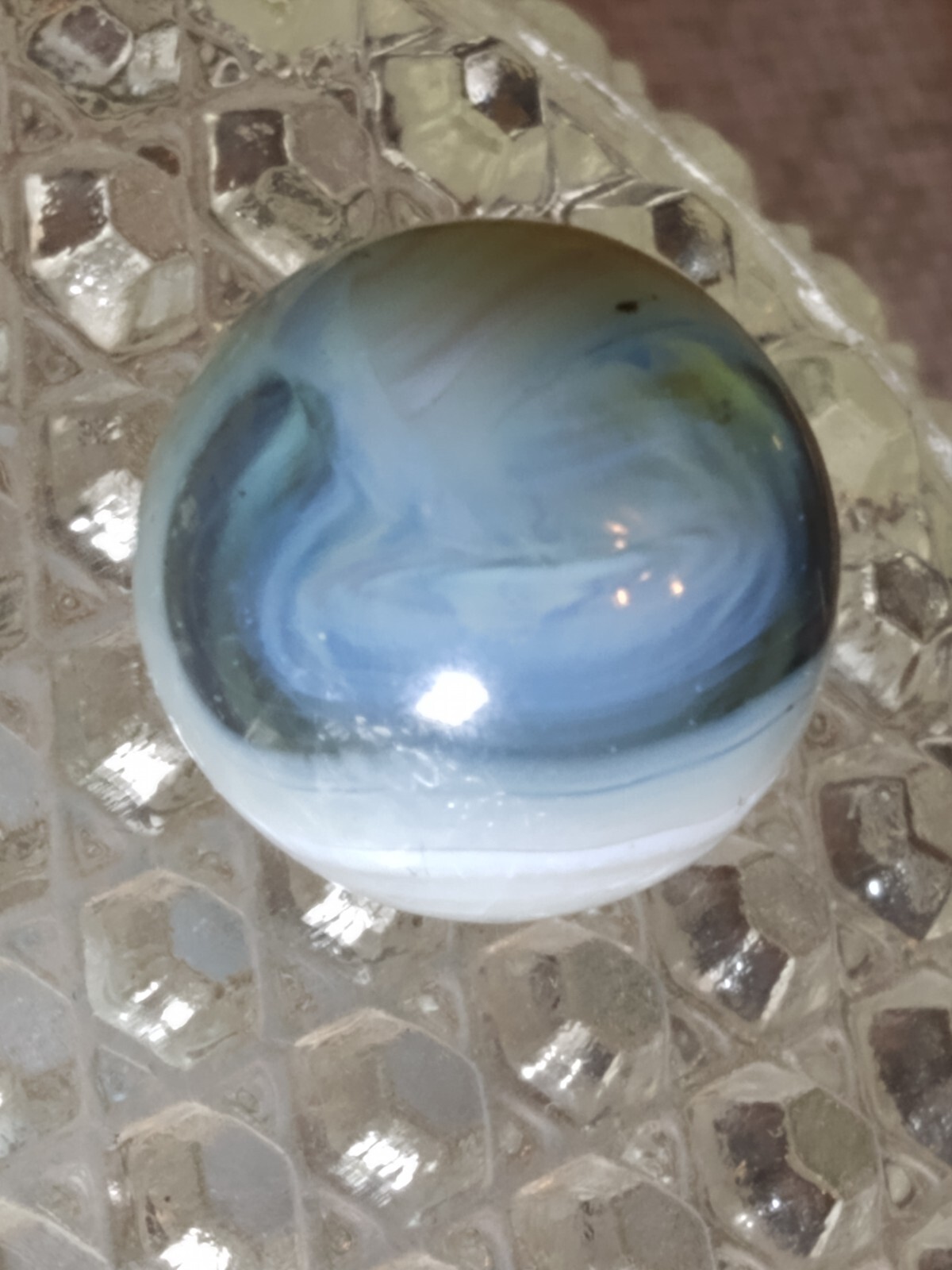 Vitro Tri Lite mint multi color patch transitional UV reactive marble UV reactiv