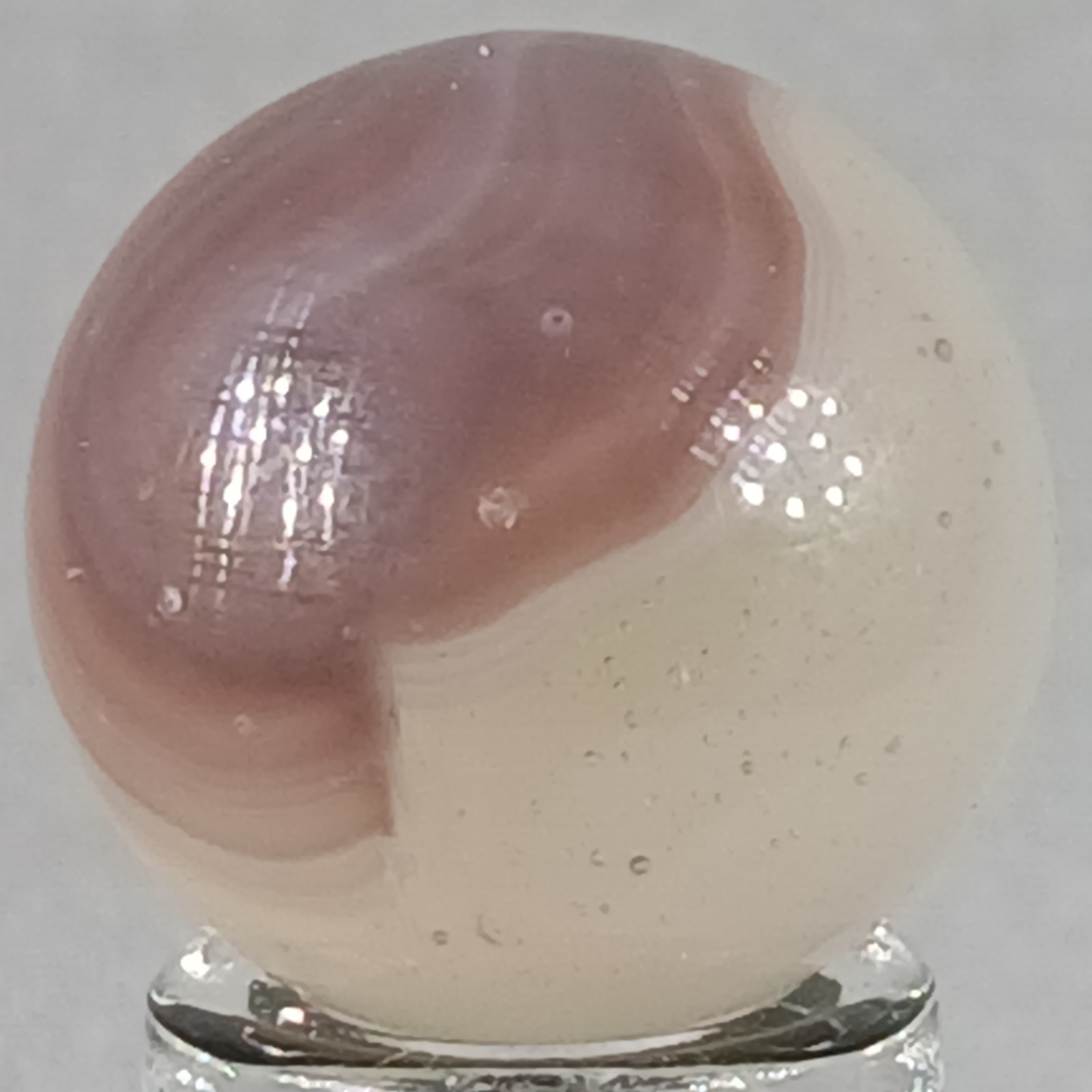 Vintage Vitro Conqueror Marble .62 Inches Near-Mint Condition