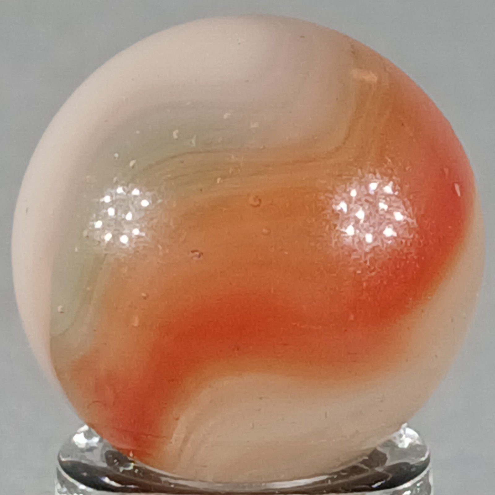 Vintage Vitro Conqueror Marble .61 Inches Near-Mint Condition Combined Shipping