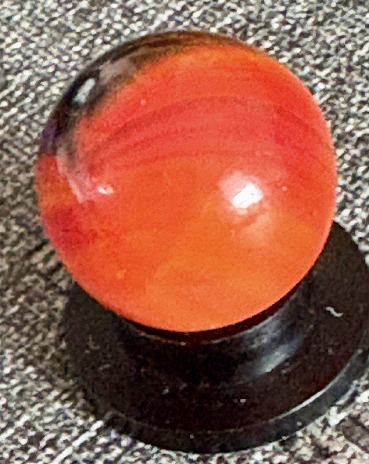 VTG Master Made Sunburst Marble .55” Tiny Flea Bites See Pics