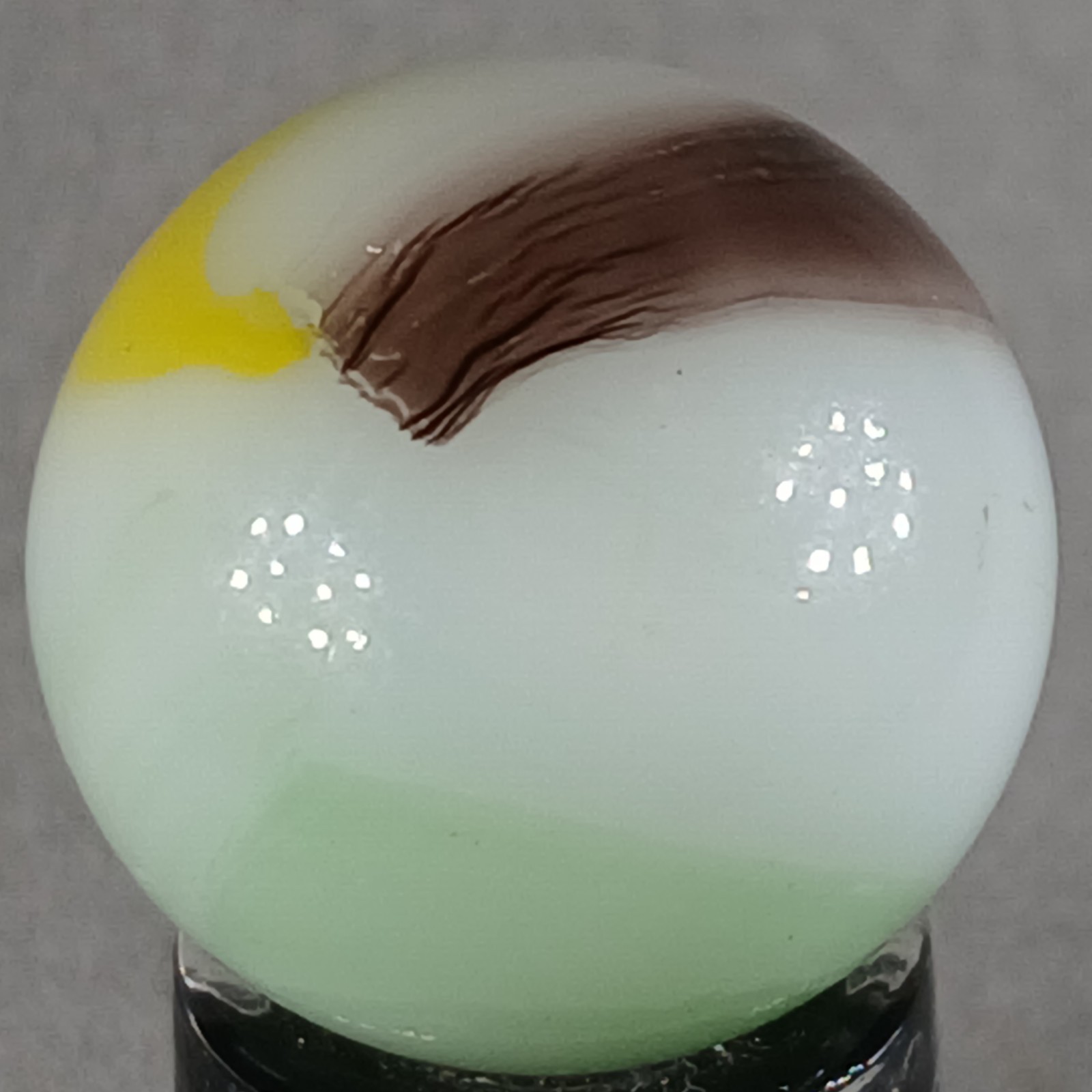 Vintage Imported Patch And Ribbon Marble .64 Inches Near-Mint Condition