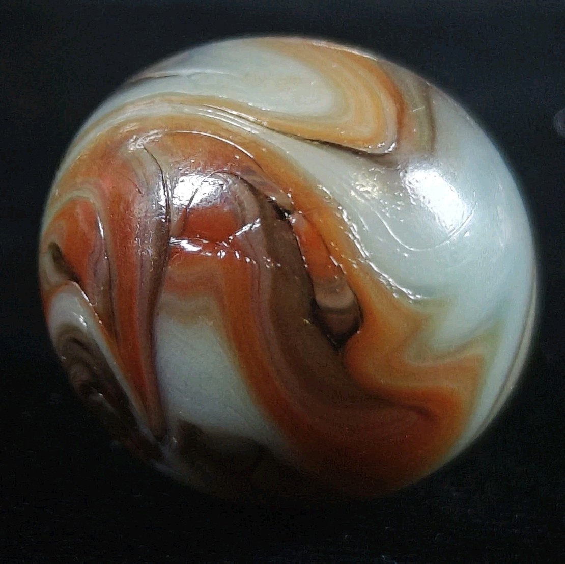 Vintage Marble – Champion New Old Fashioned Swirl Shooter .83″