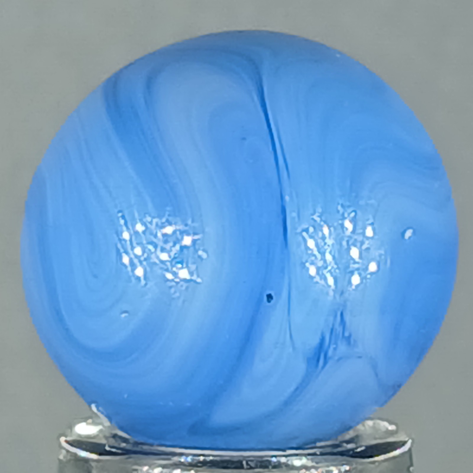 Vintage Champion Swirl Marble .59 Inches Near-Mint Condition Combined Shipping