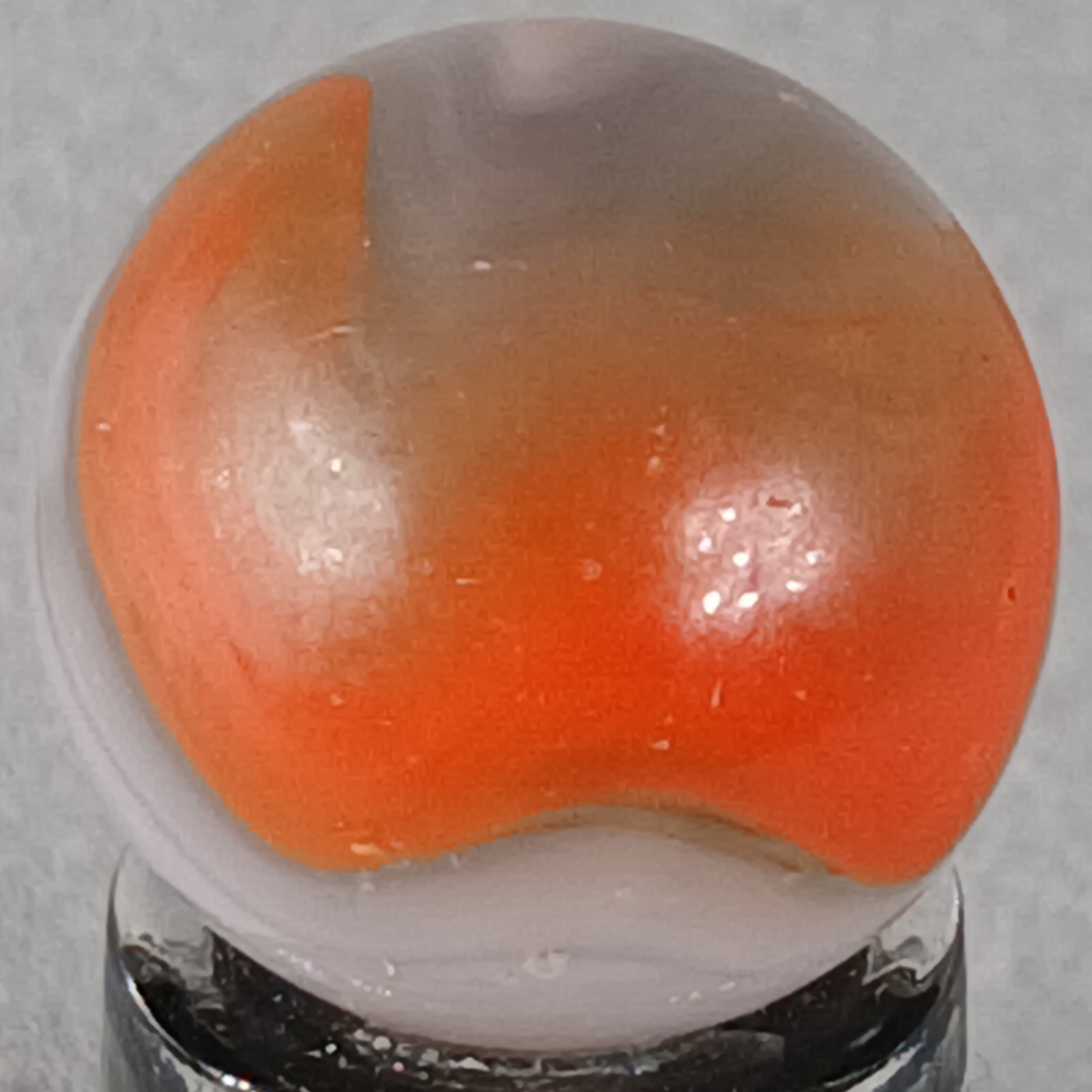 Vintage Vitro Conqueror Marble .61 Inches Near-Mint Condition Combined Shipping