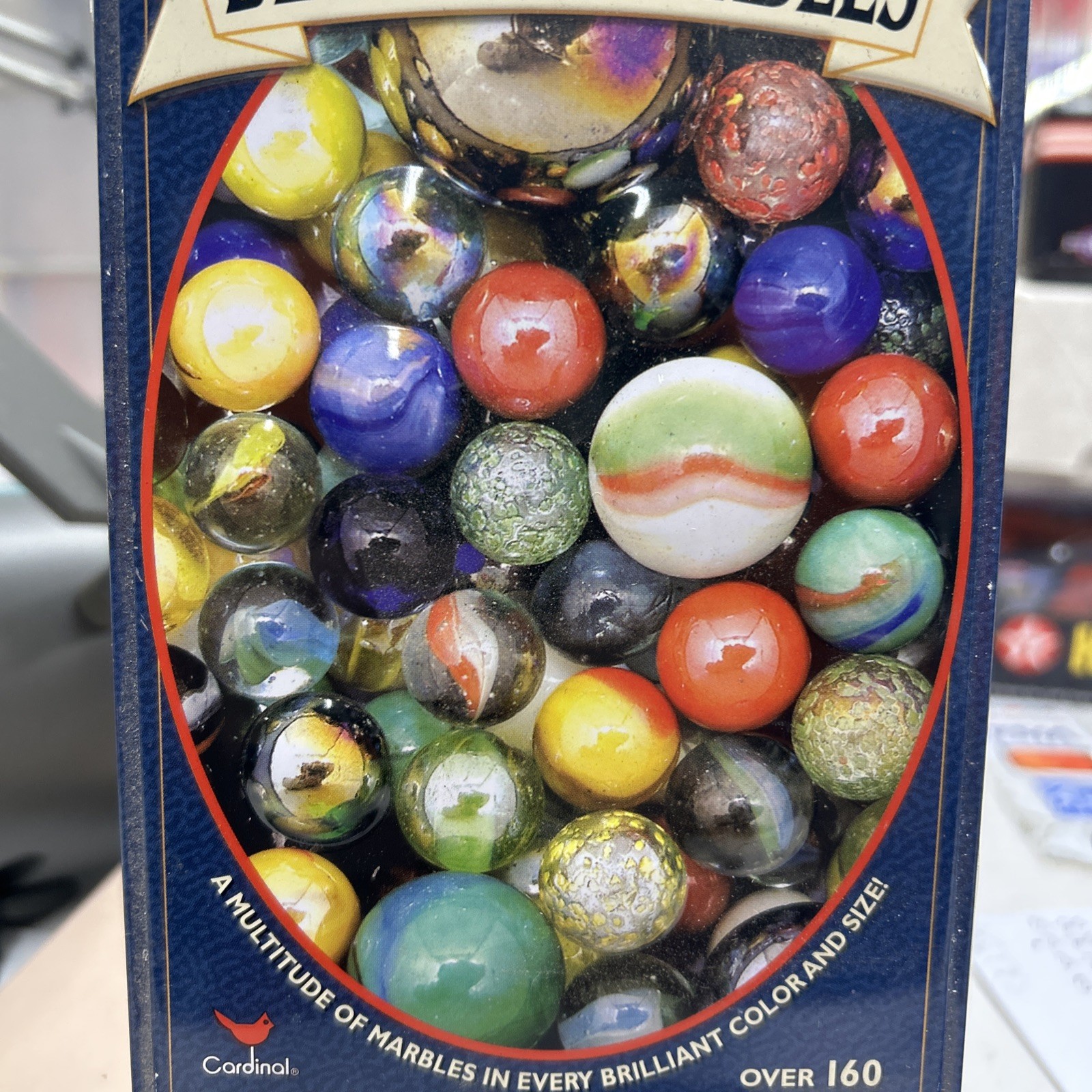 Kids Collection 2001 Deluxe Marbles Over 160 Cardinal Industries – Sealed