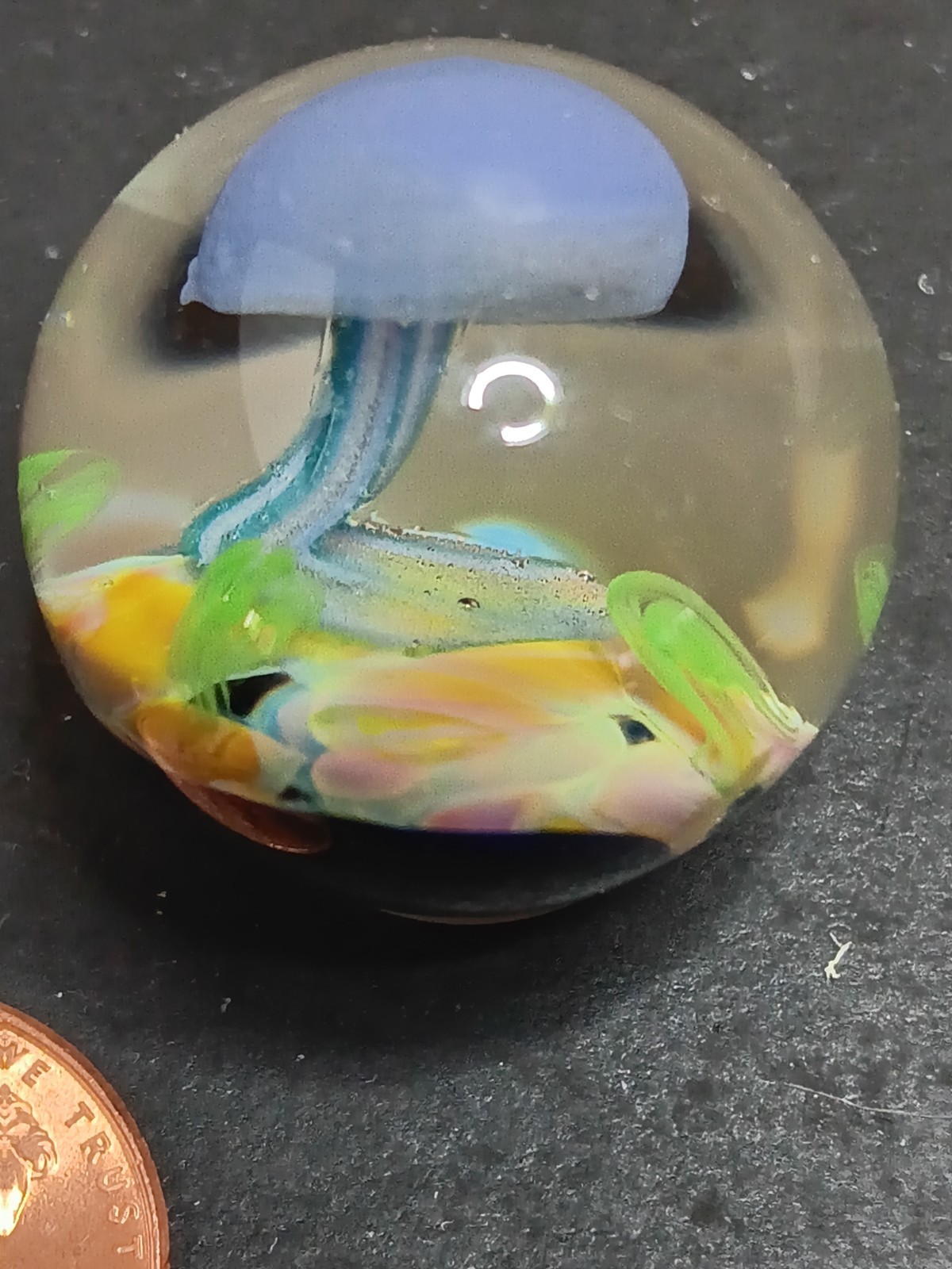 Contemporary marble. size 1.02 inches