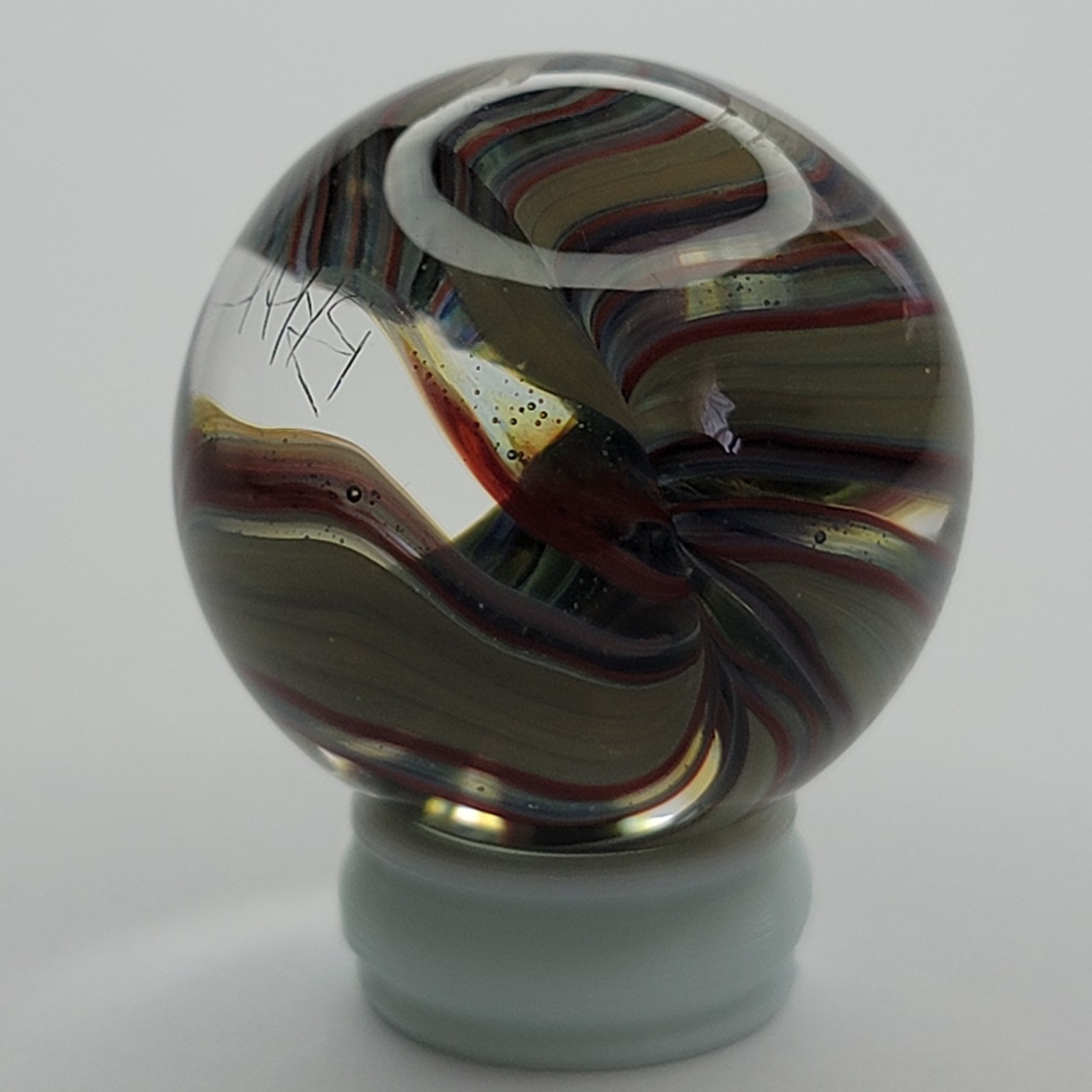 Glass Marble With Display Included lot #6753