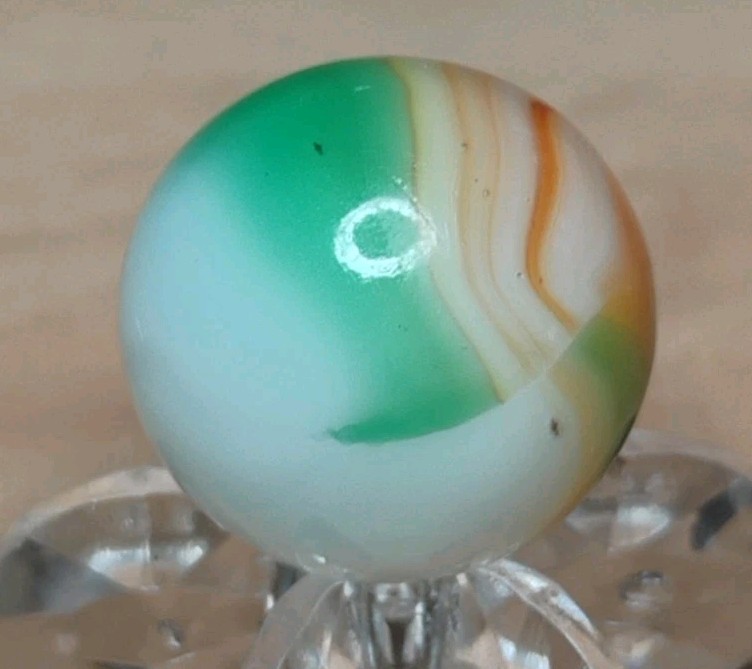 .60″ STUNNING VINTAGE MARBLE KING/VITRO MARBLES🔥RARE HTF MINT-