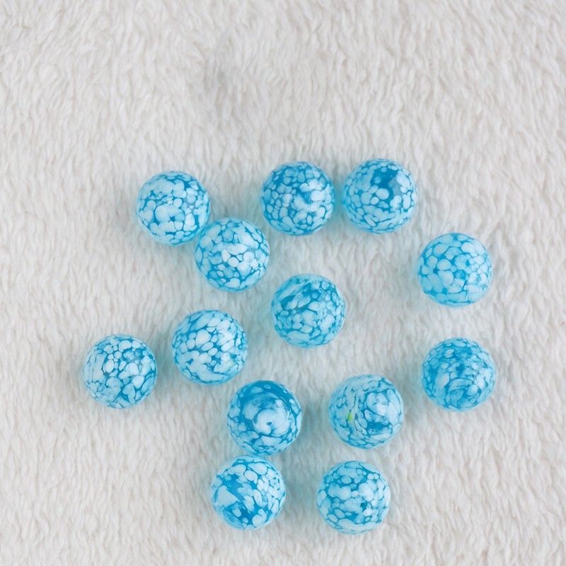 16mm Glass Marbles Dotted Speckled Bead Coloured Traditional Vintage Classic Toy