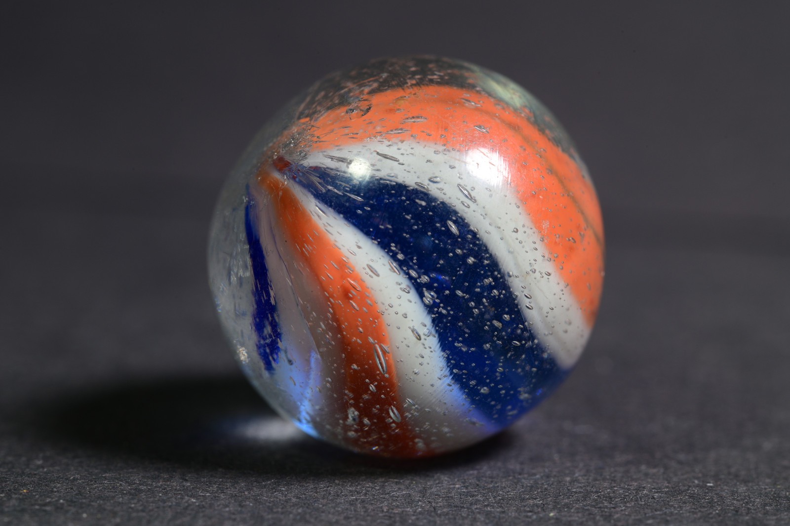 Shooter Naked Jelly Solid Core German Handmade Antique Marble 19.8mm 25/32″