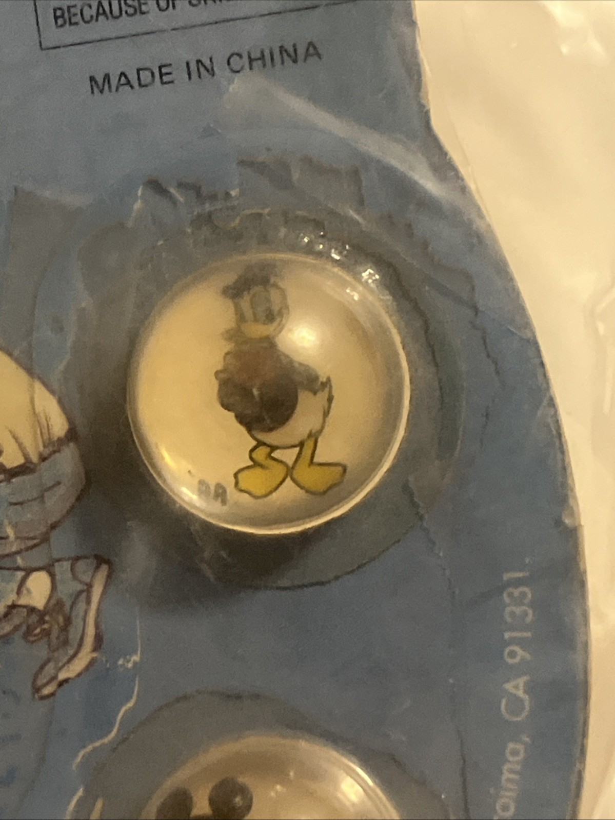 Vintage Rad Rollers Action Marbles Mickey’s Collection Mickey Mouse 1990
