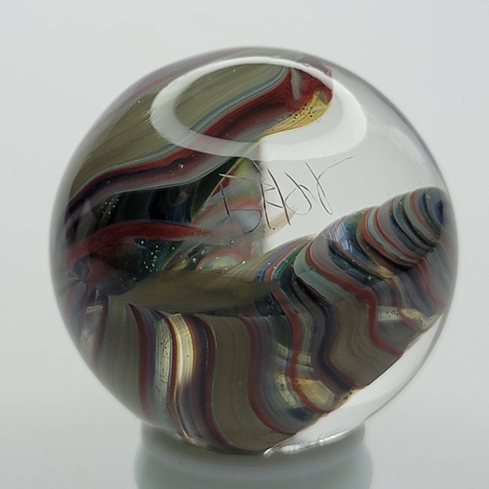 Glass Marble With Display Included lot #6753