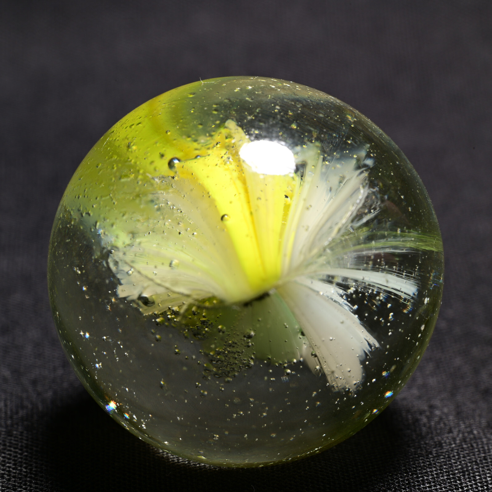 XL French Sparkler Vintage Marble Lemonade Fizzler 27.2mm, 1.07”Inch