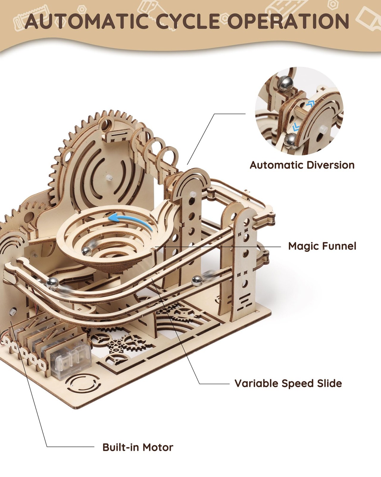SainSmart Jr. 3D Length: 19.00 cm, Width: 24.00 Height: 6.20 Wood