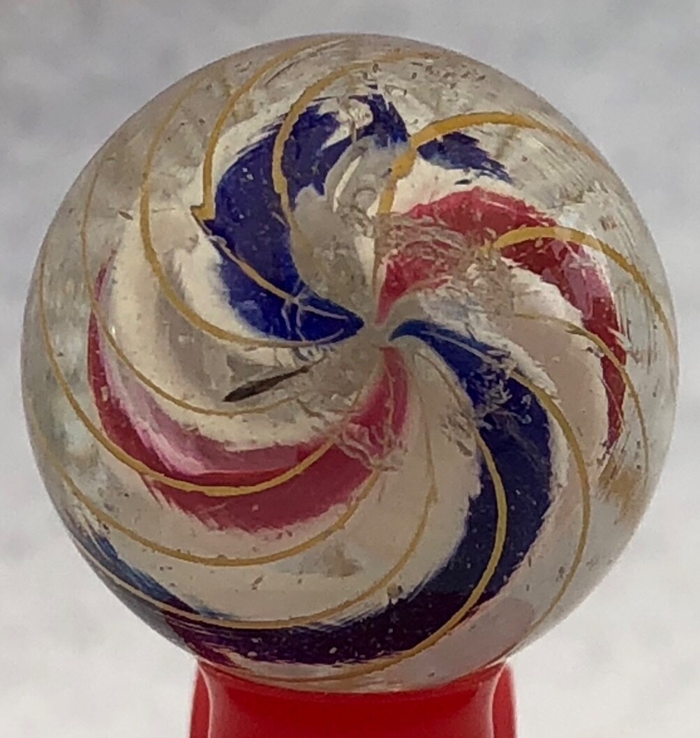 Caged, Divided Core Marble 18.5mm (23/32”)