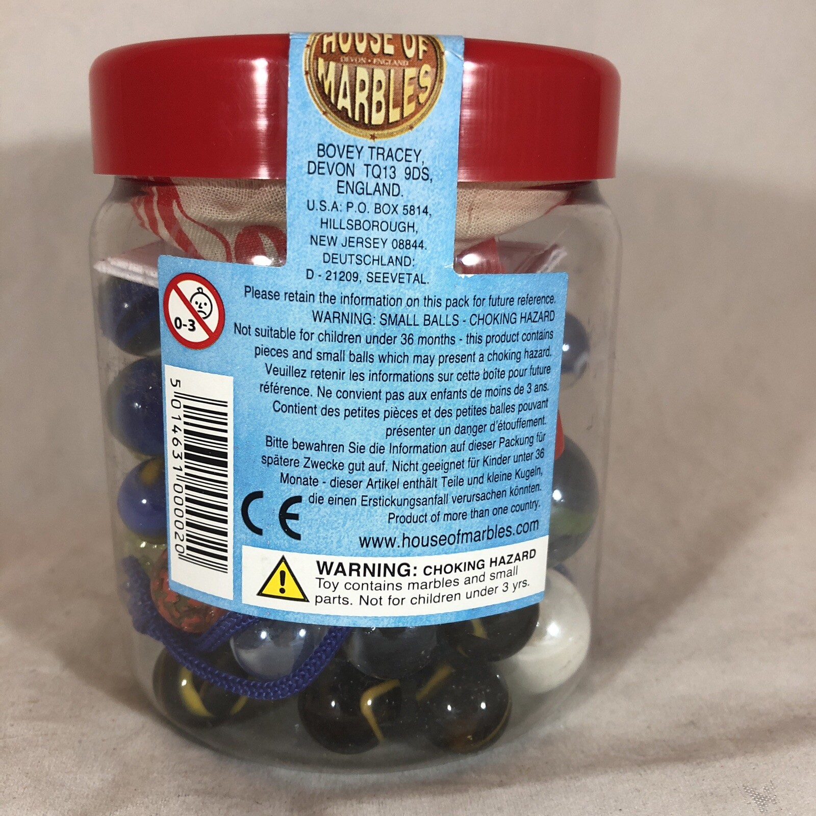 New Sealed House of Marbles 50 of the World’s Best w/ Dice Bag Games Instruction