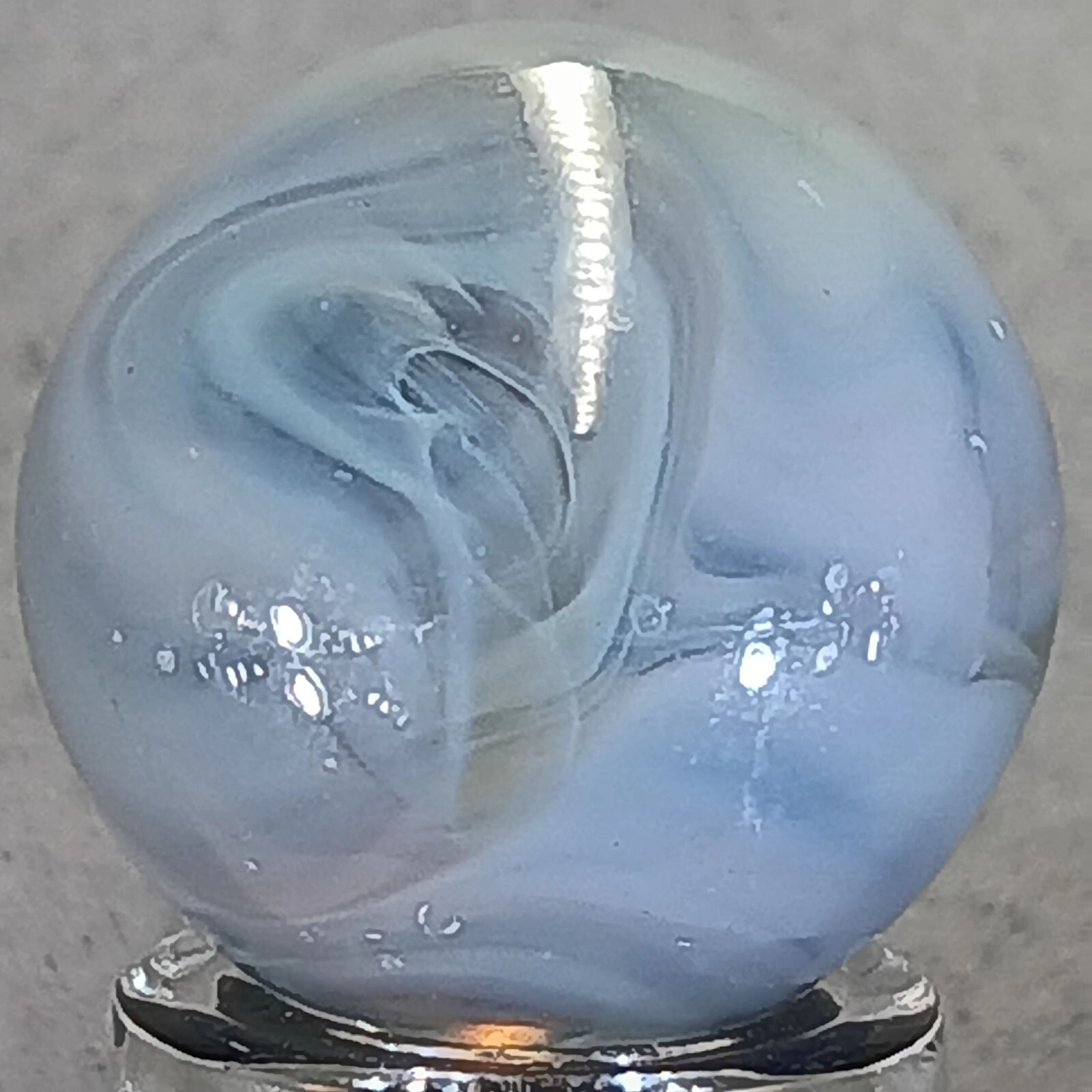 Vintage Champion Swirl Marble .61 Inches Near-Mint Condition Combined Shipping
