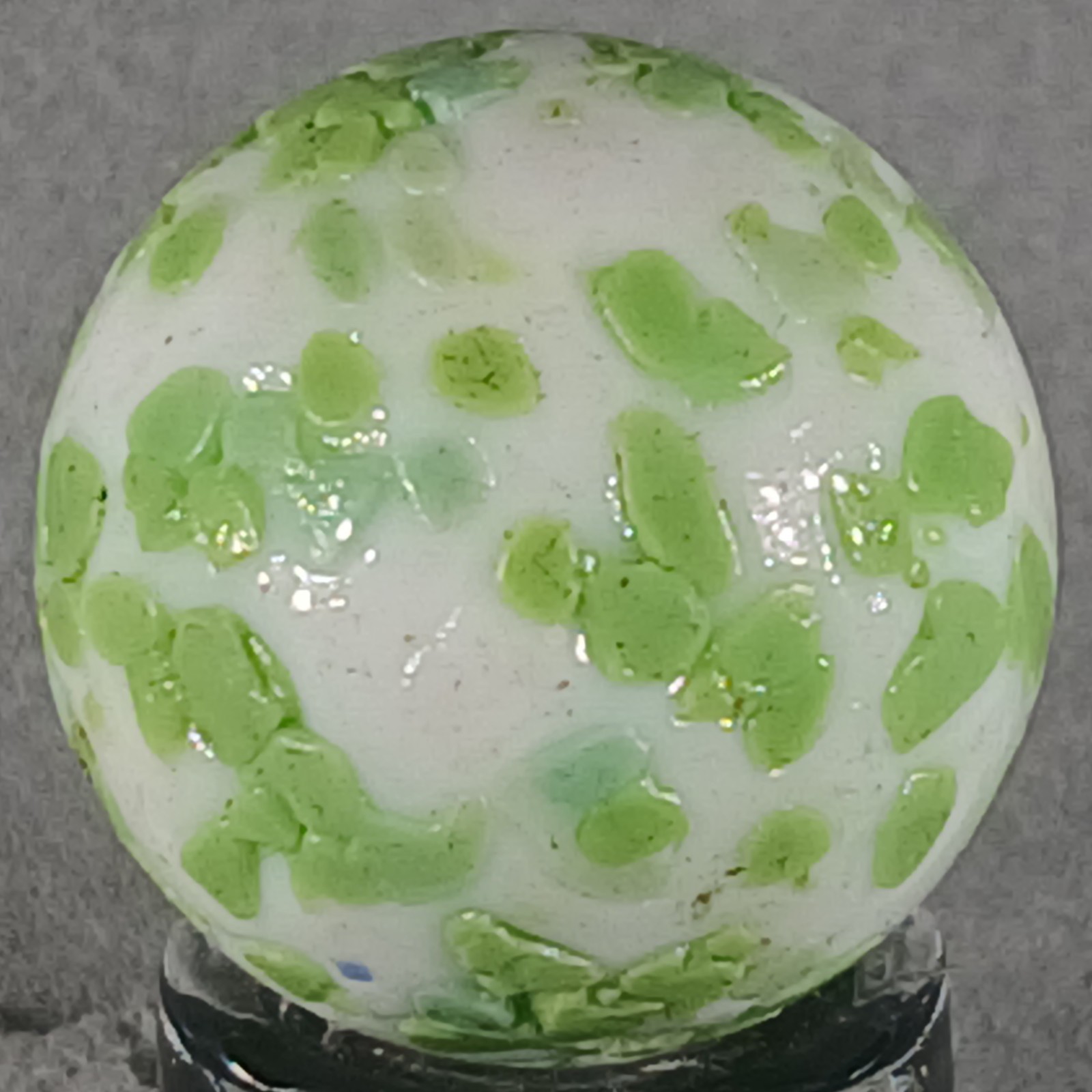 King Marbles White Cosmic .62 Inches Near-Mint Condition Combined Shipping