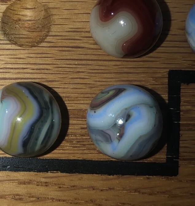 DAS Jabo West Virginia Swirl White Pink Blue Green Aventurine Marble GGV Row 5-3