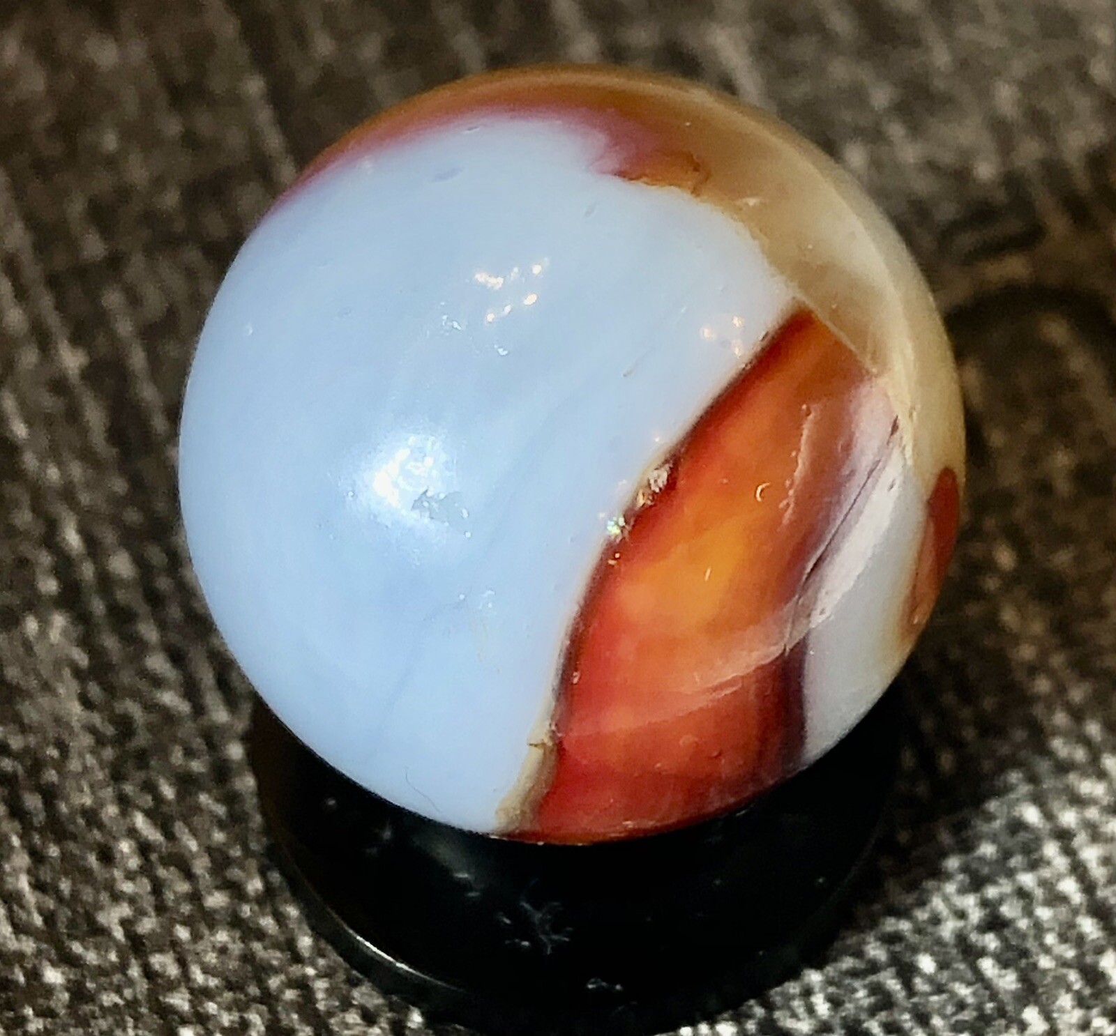 VTG Vitro Agate Superior Marble .66” Tiny Chips See Pics