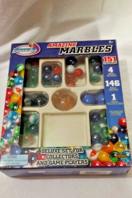 Imperial Toy Amazing Marbles Shooters Game Booklet Glass 16mm 25mm 35mm 2009