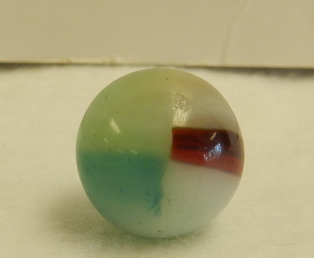 #20277m Vintage Vitro Agate Marble .61 Inches *Near Mint*