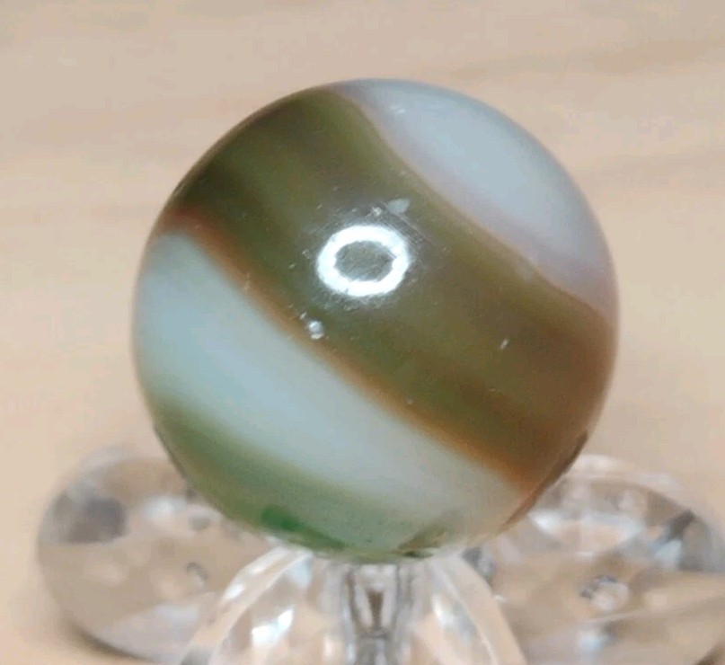 .64″ STUNNING VINTAGE MARBLE KING MARBLES W/ AV.🔥RARE HTF MINT-